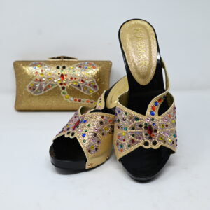 Golden Butterfly Elegance Set