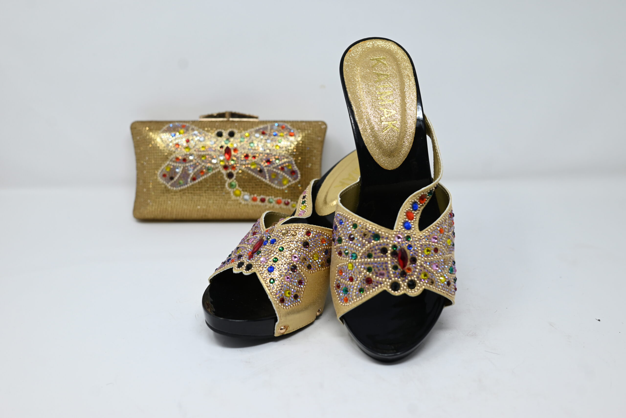 Golden Butterfly Elegance Set