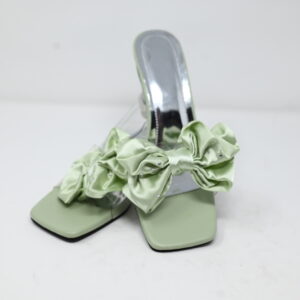 Mint Blossom Heels