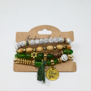 Earth Love Beaded Bracelet Set