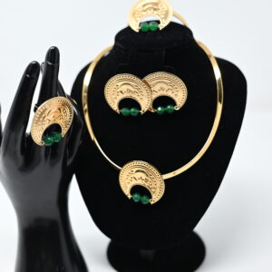 Emerald Eclipse Jewelry Set