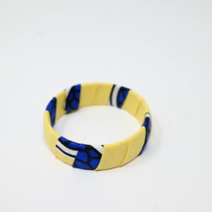 Sunny Mosaic Fabric Bangle