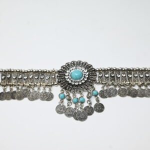 Turquoise Coin Boho Bracelet