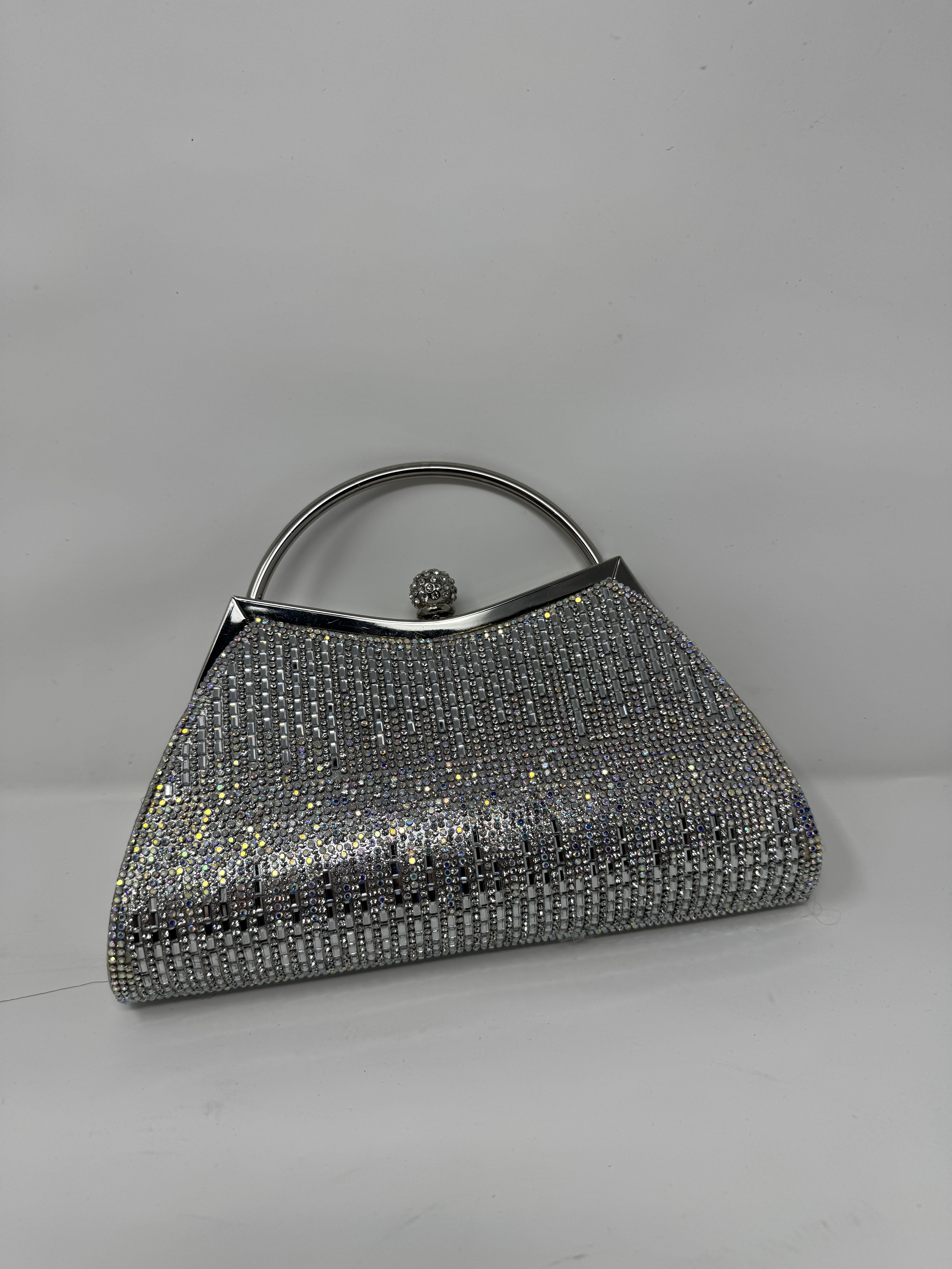 Starlight Elegance Rhinestone Clutch